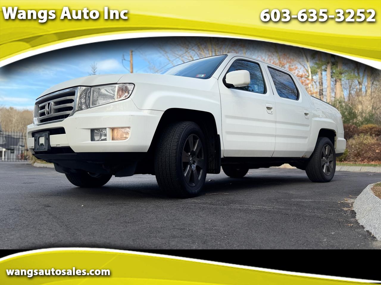 2014 Honda Ridgeline 4WD Crew Cab RTL