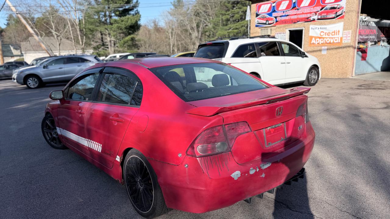 Honda Civic Sdn 4dr Man Si 2008