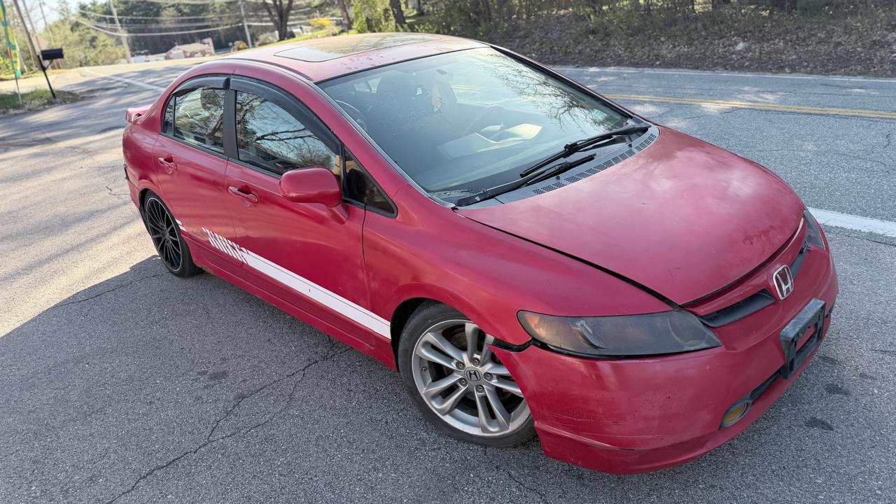 Honda Civic Sdn 4dr Man Si 2008