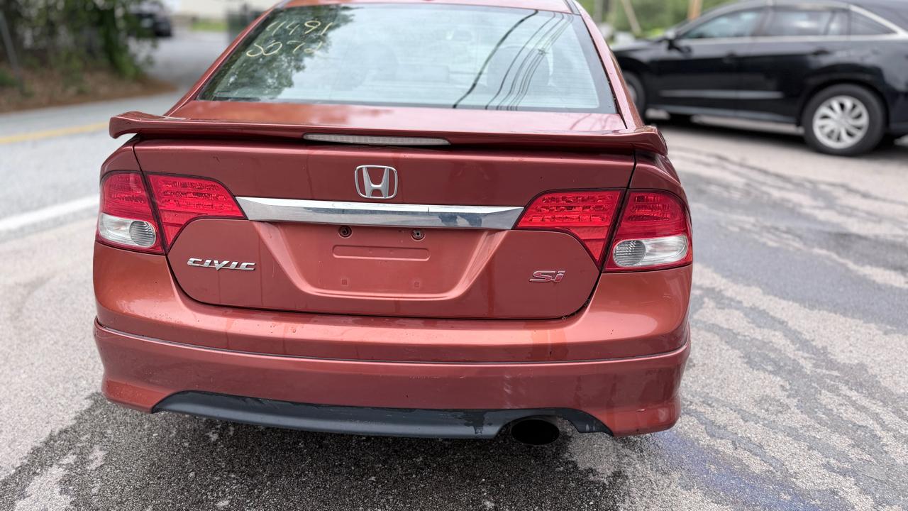 Honda Civic Sdn 4dr Man Si 2009