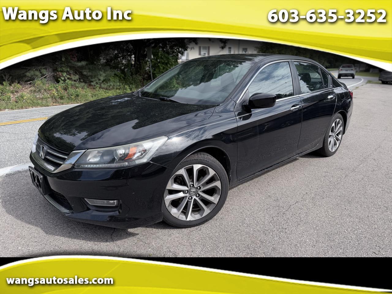 2013 Honda Accord Sdn 4dr I4 CVT Sport