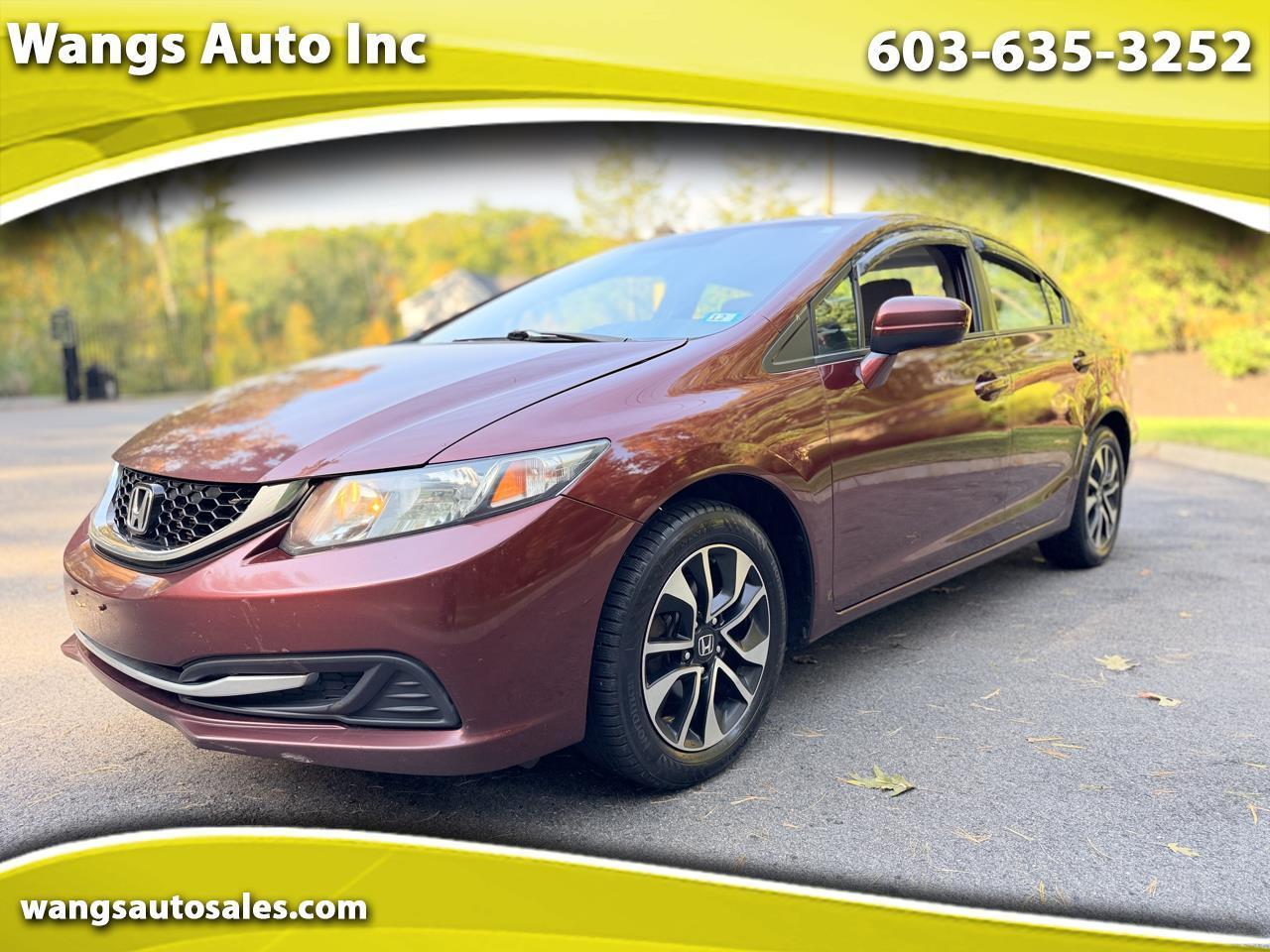 Honda Civic Sedan 4dr CVT EX 2014