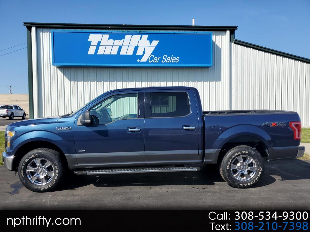Used 2016 Ford F150 4WD SuperCrew 145" XLT for Sale in North Platte NE
