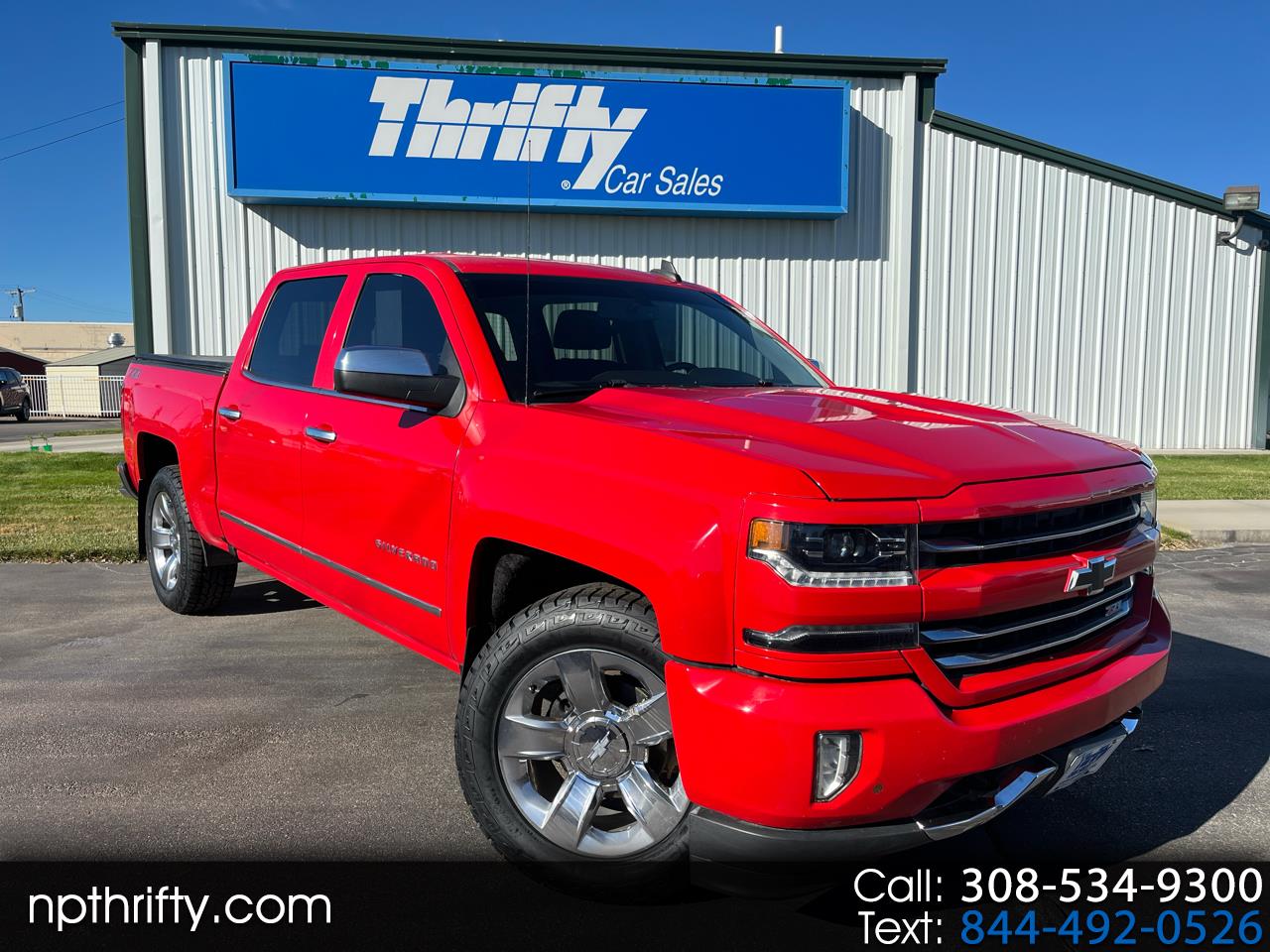 2018 Chevrolet Silverado 1500 4WD Crew Cab 143.5" LTZ w/2LZ