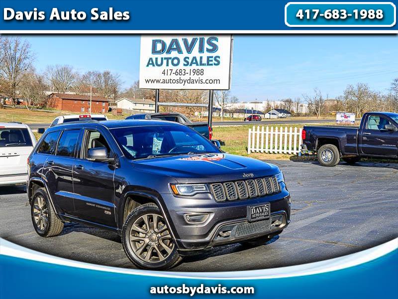 2016 Jeep Grand Cherokee Limited 75th Anniversary Edition 4x4 *Ltd Avail*