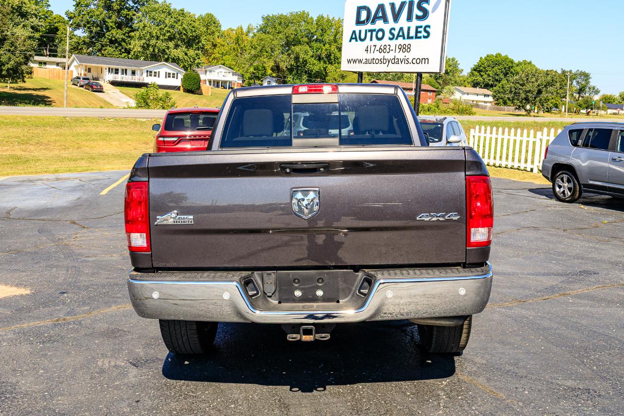 RAM 1500 Big Horn Crew Cab 4WD SWB 2015