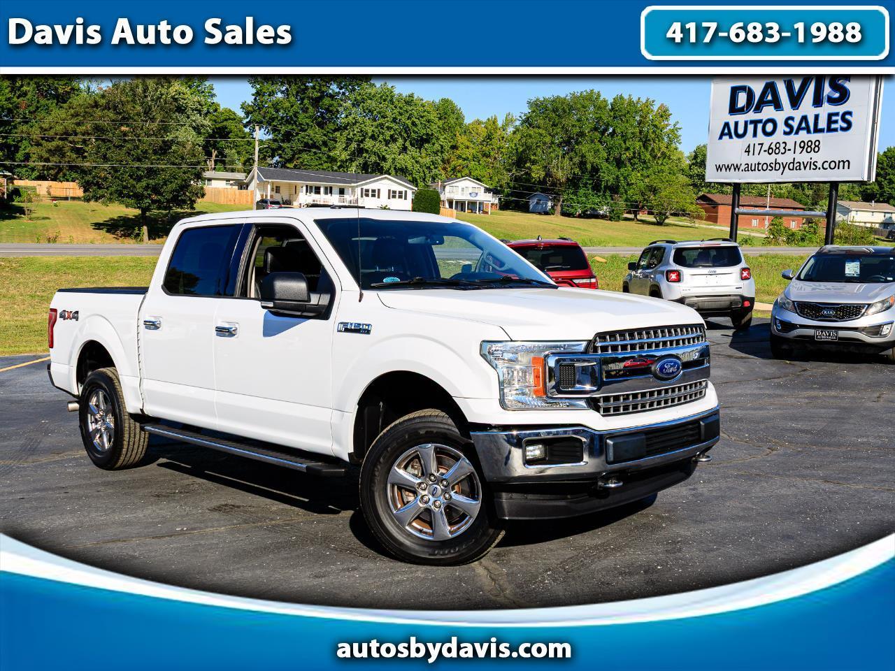 2018 Ford F-150 4WD SuperCrew 145" XLT