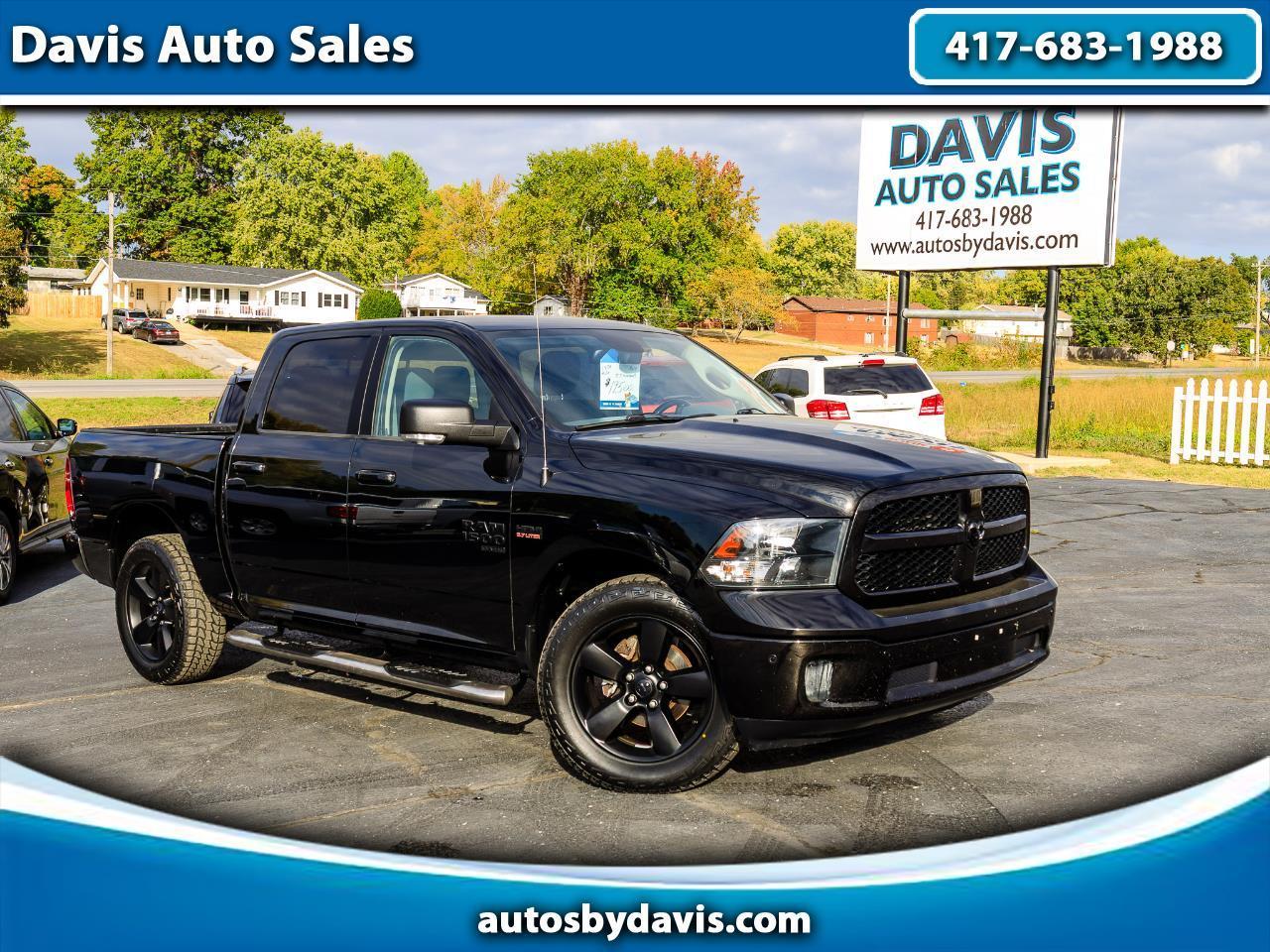 2019 RAM 1500 Classic Big Horn 4x4 Crew Cab 5'7" Box