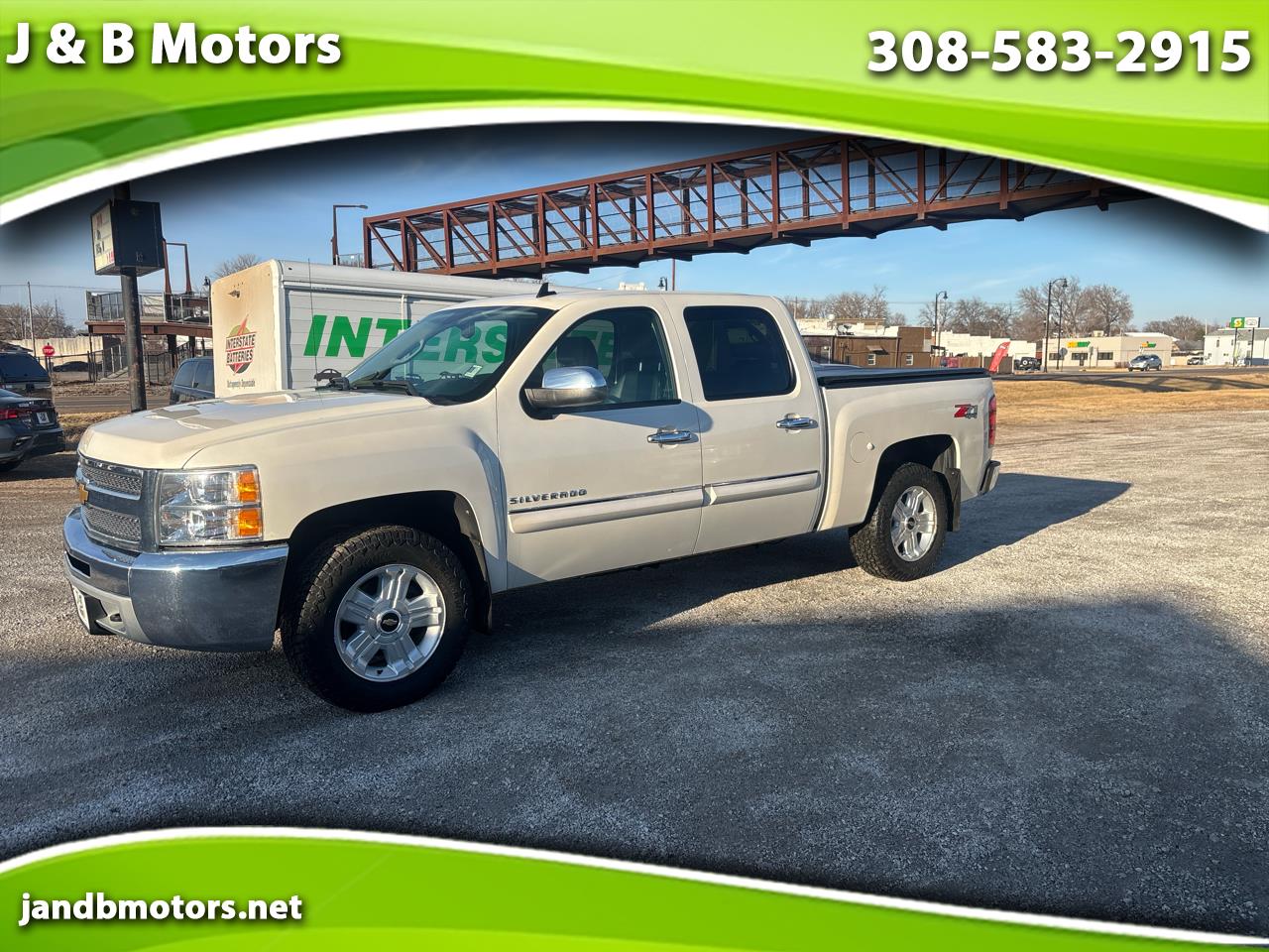 2012 Chevrolet Silverado 1500 4WD Crew Cab 143.5" LT