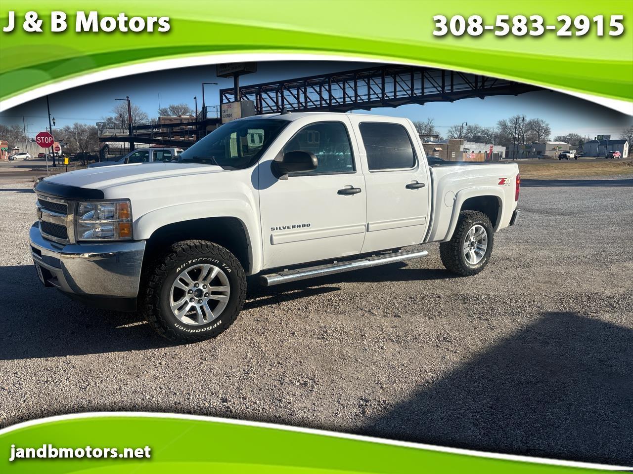 2012 Chevrolet Silverado 1500 4WD Crew Cab 143.5" LT