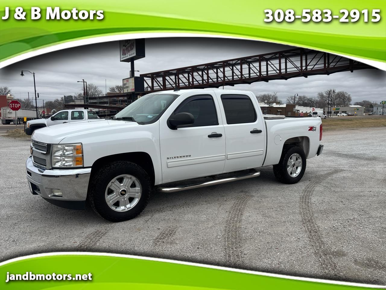 2013 Chevrolet Silverado 1500 4WD Crew Cab 143.5" LT