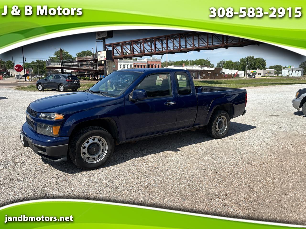 2012 Chevrolet Colorado 2WD Ext Cab Work Truck