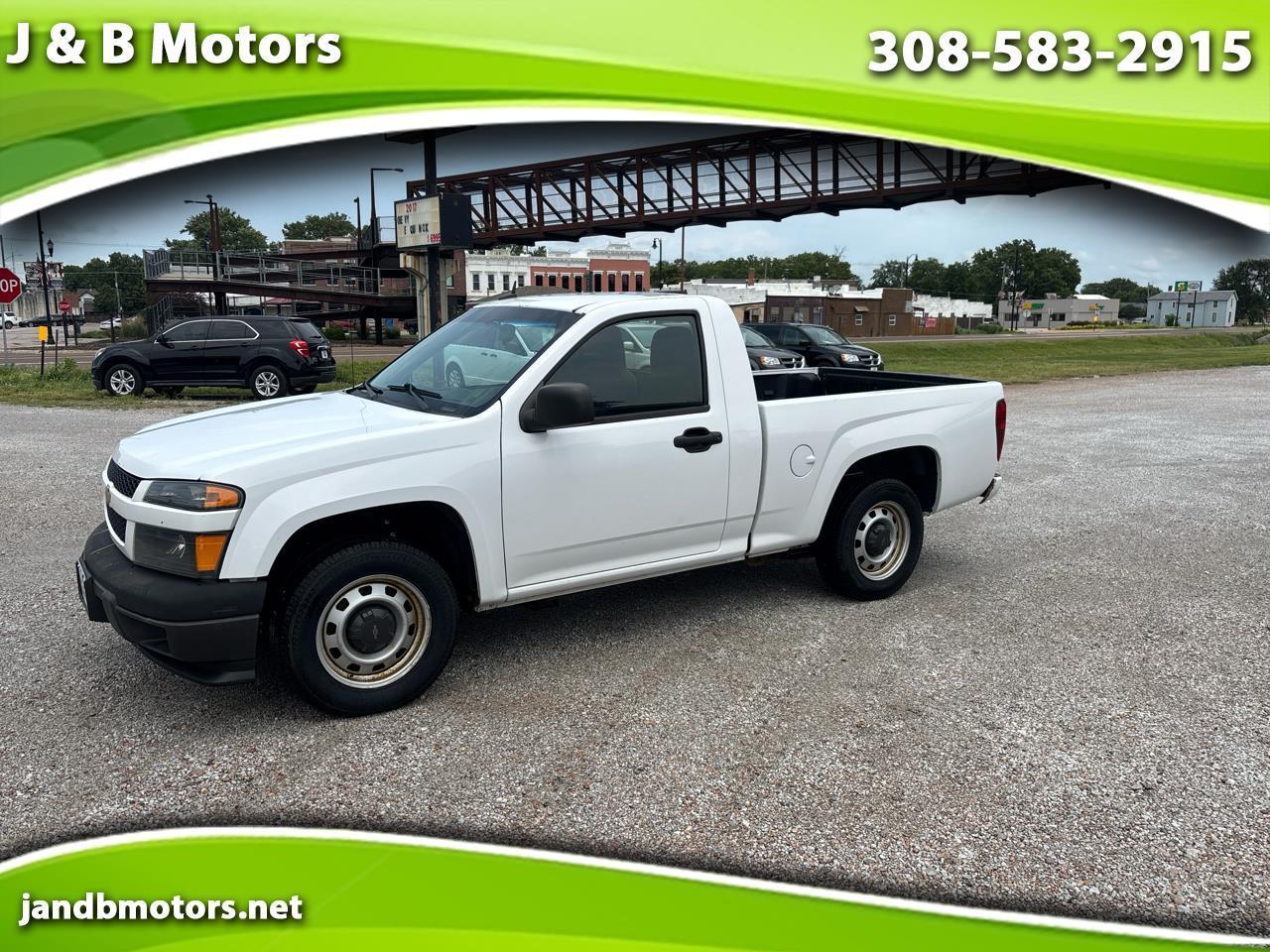 2011 Chevrolet Colorado 2WD Reg Cab 111.2" Work Truck