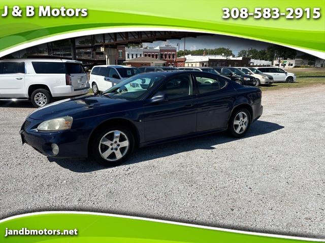 Blue 2007 Pontiac Grand Prix Sedan Front-Wheel Drive 4-Speed Automatic