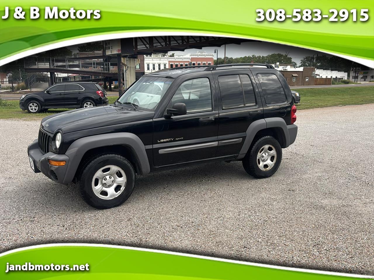 2002 Jeep Liberty 4dr Sport 4WD