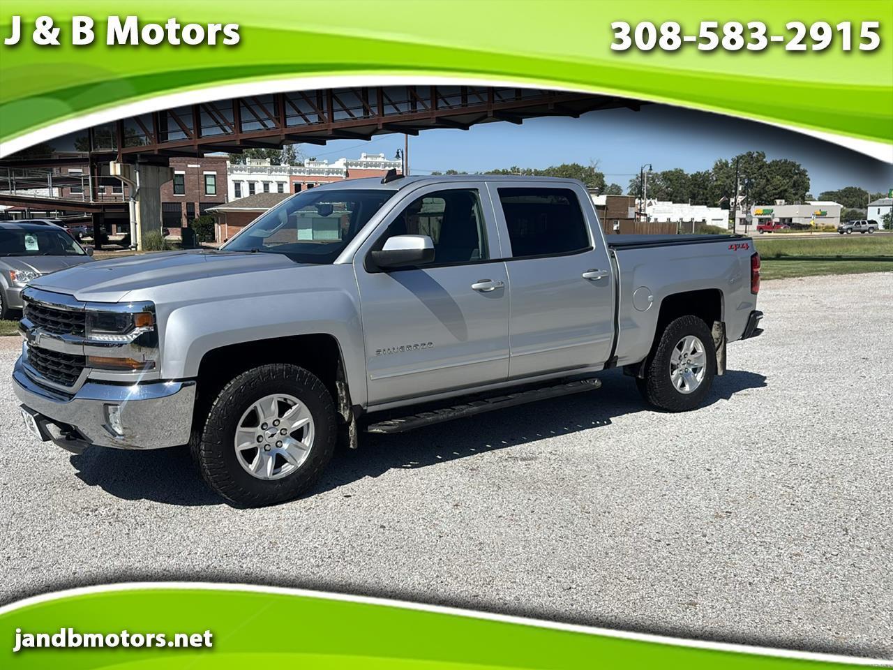 2018 Chevrolet Silverado 1500 4WD Crew Cab 143.5" LT w/1LT