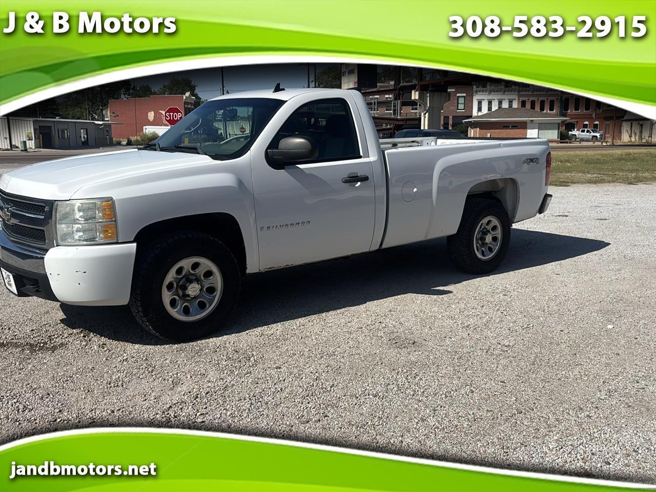 Chevrolet Silverado 1500 4WD Reg Cab 133.0" Work Truck 2008