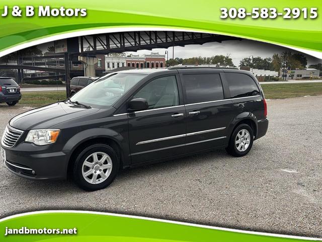 Black (Charcoal) 2011 Chrysler Town & Country Minivan Front-Wheel Drive 6-Speed Automatic
