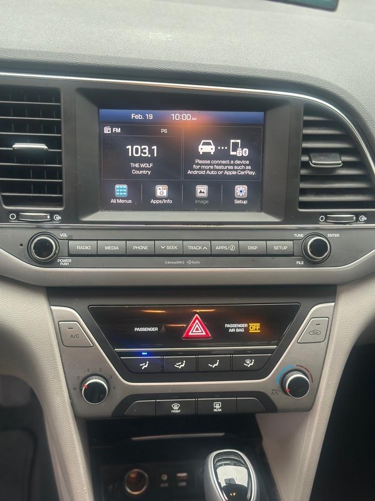 Hyundai Elantra SEL 2.0L Auto (Alabama) 2018