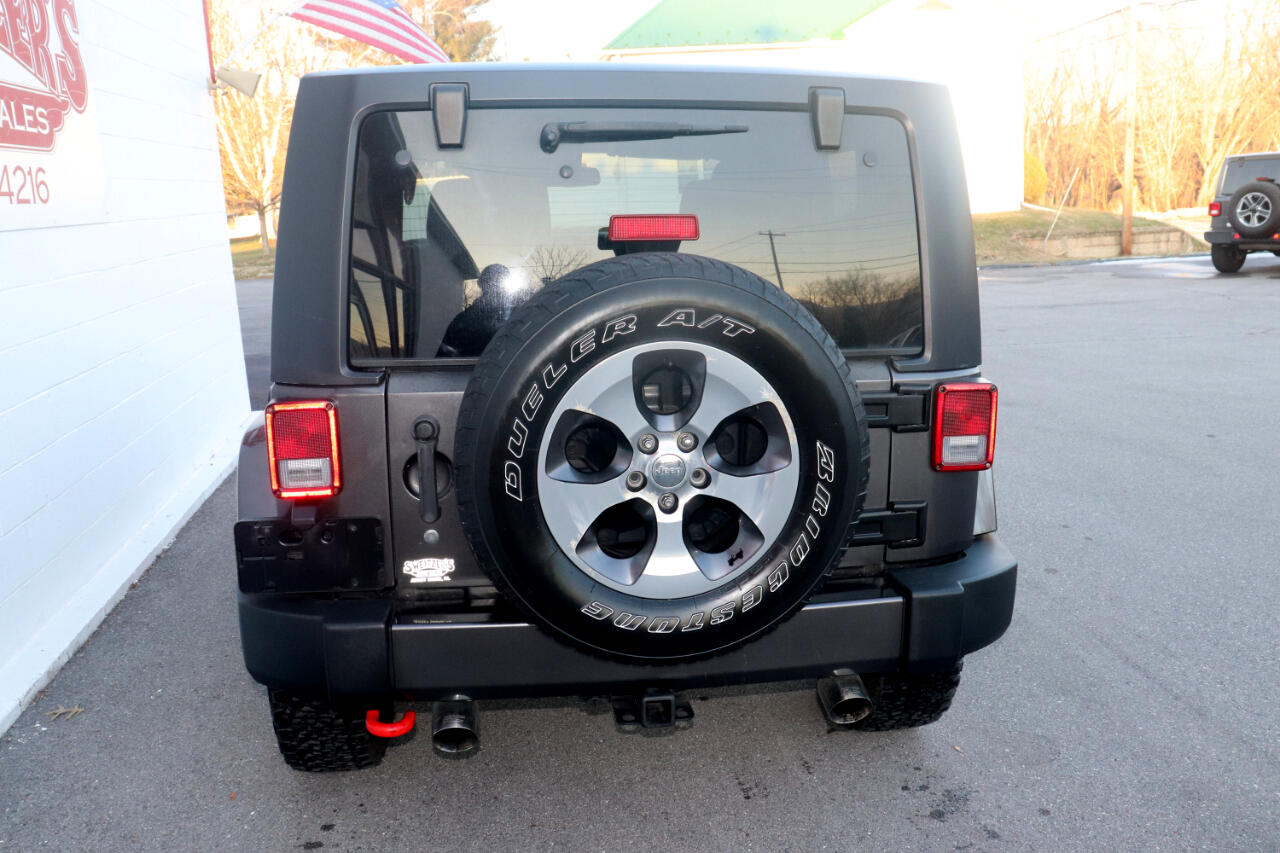 Jeep Wrangler 4WD 2dr Sahara 2016