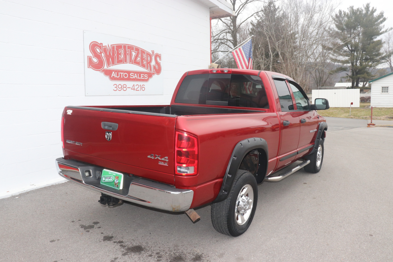 Dodge Ram 2500 4dr Quad Cab 140.5 4WD SLT 2006