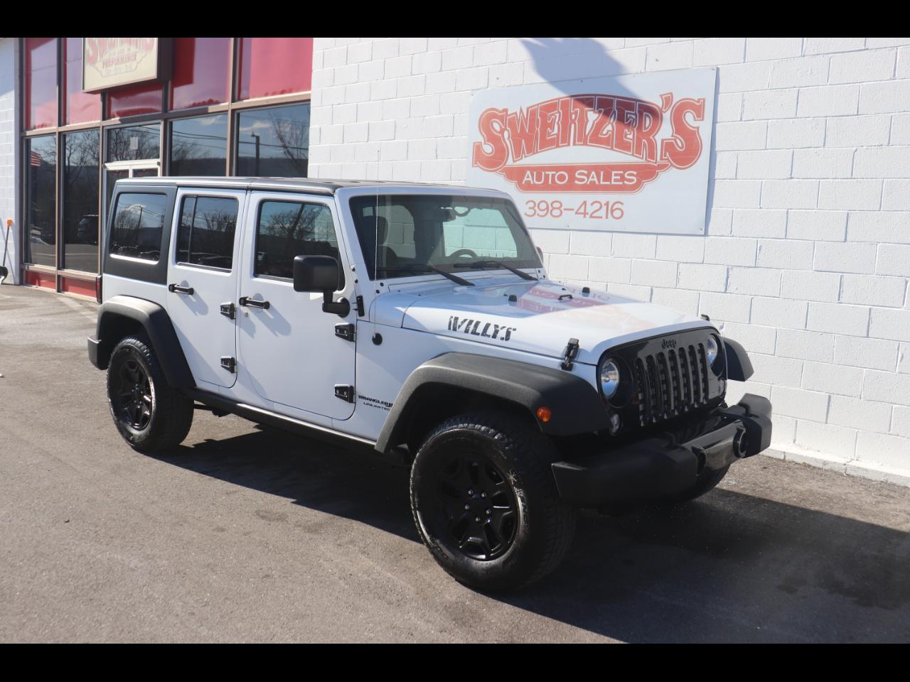 Jeep Wrangler JK Unlimited Willys Wheeler 4x4 2018