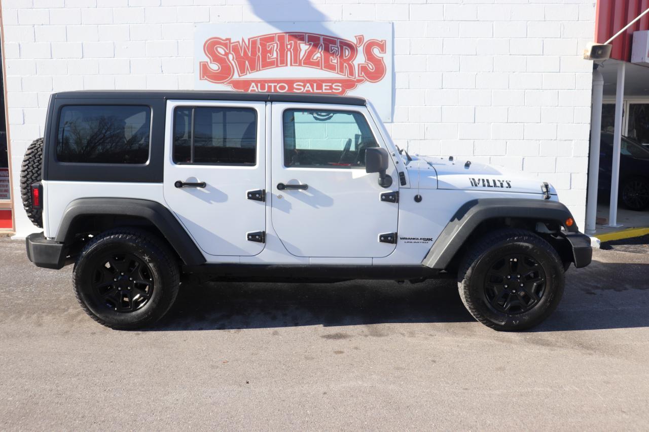 Jeep Wrangler JK Unlimited Willys Wheeler 4x4 2018