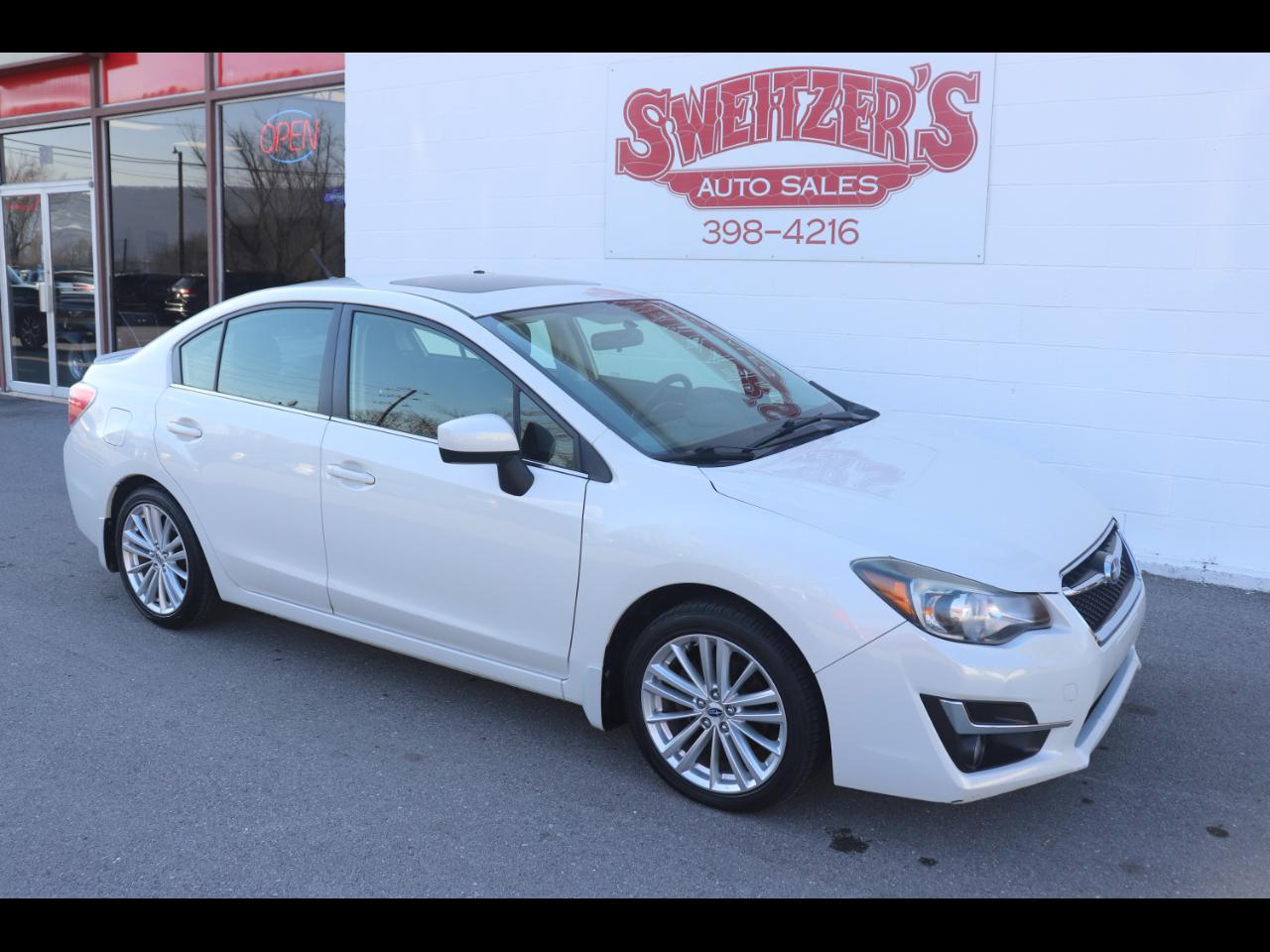 Subaru Impreza Sedan 4dr CVT 2.0i Premium 2016