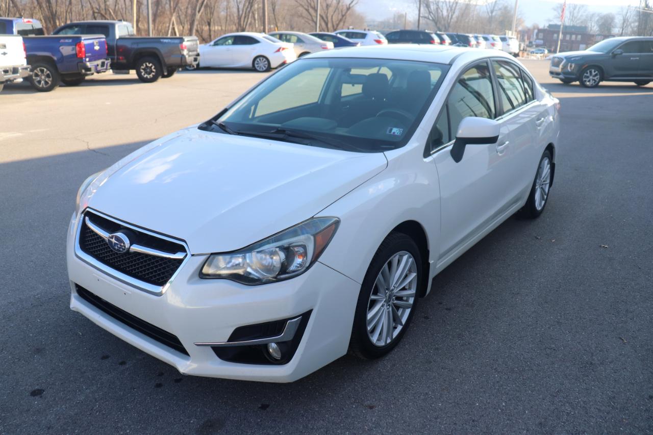 Subaru Impreza Sedan 4dr CVT 2.0i Premium 2016