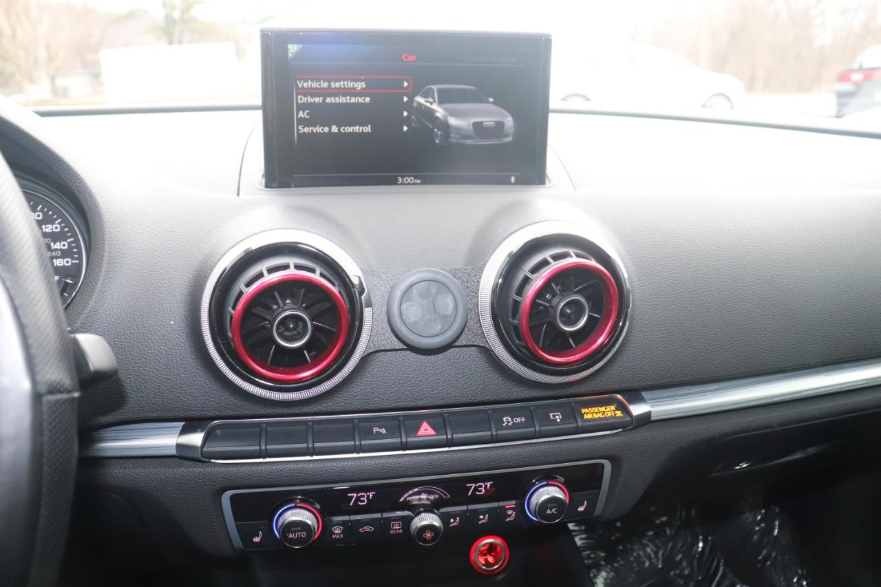 Audi A3 4dr Sdn FWD 1.8T Prestige 2016