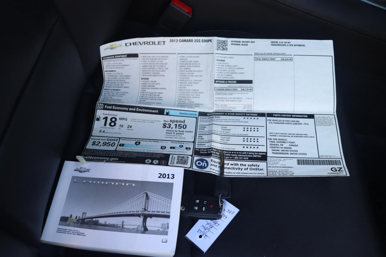 Chevrolet Camaro 2dr Cpe SS w/2SS 2013