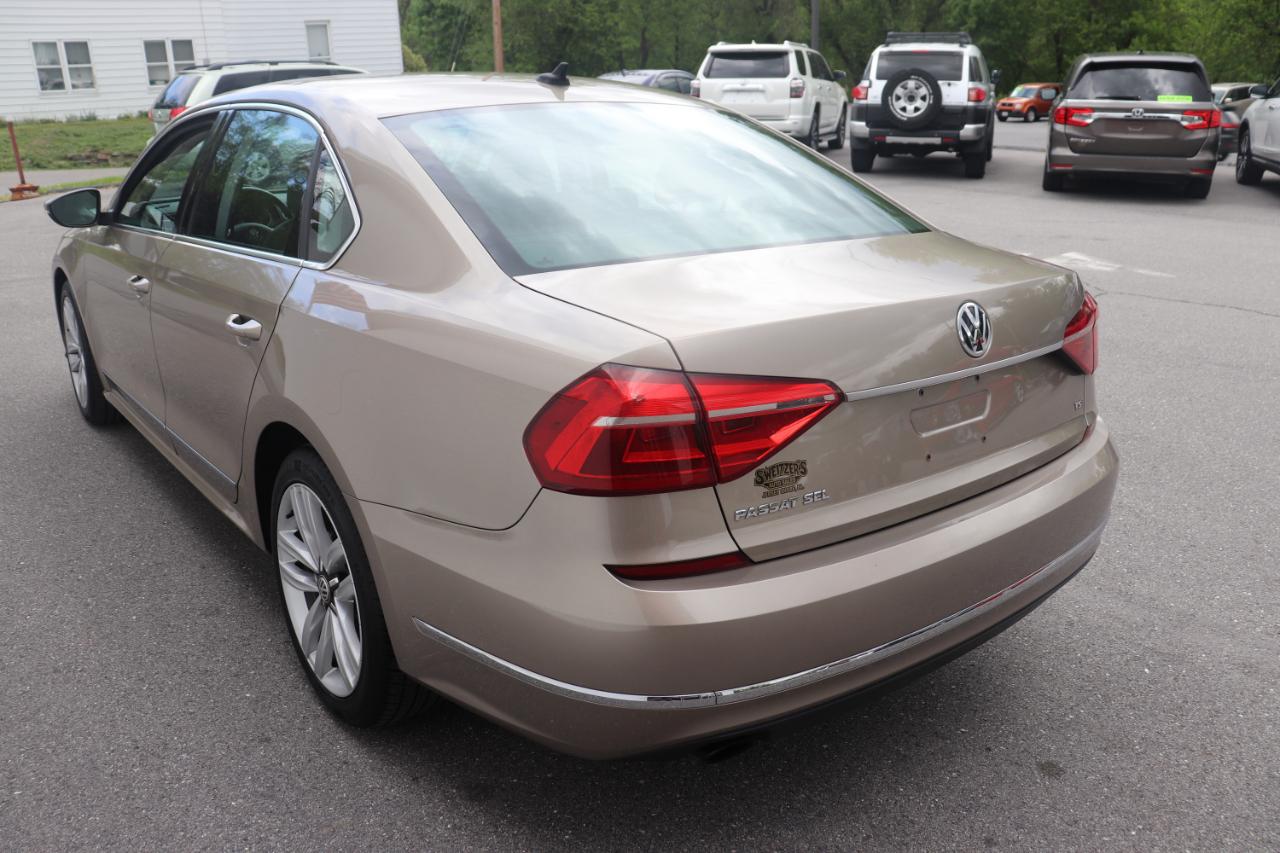 Volkswagen Passat 4dr Sdn 1.8T Auto SEL PZEV 2016