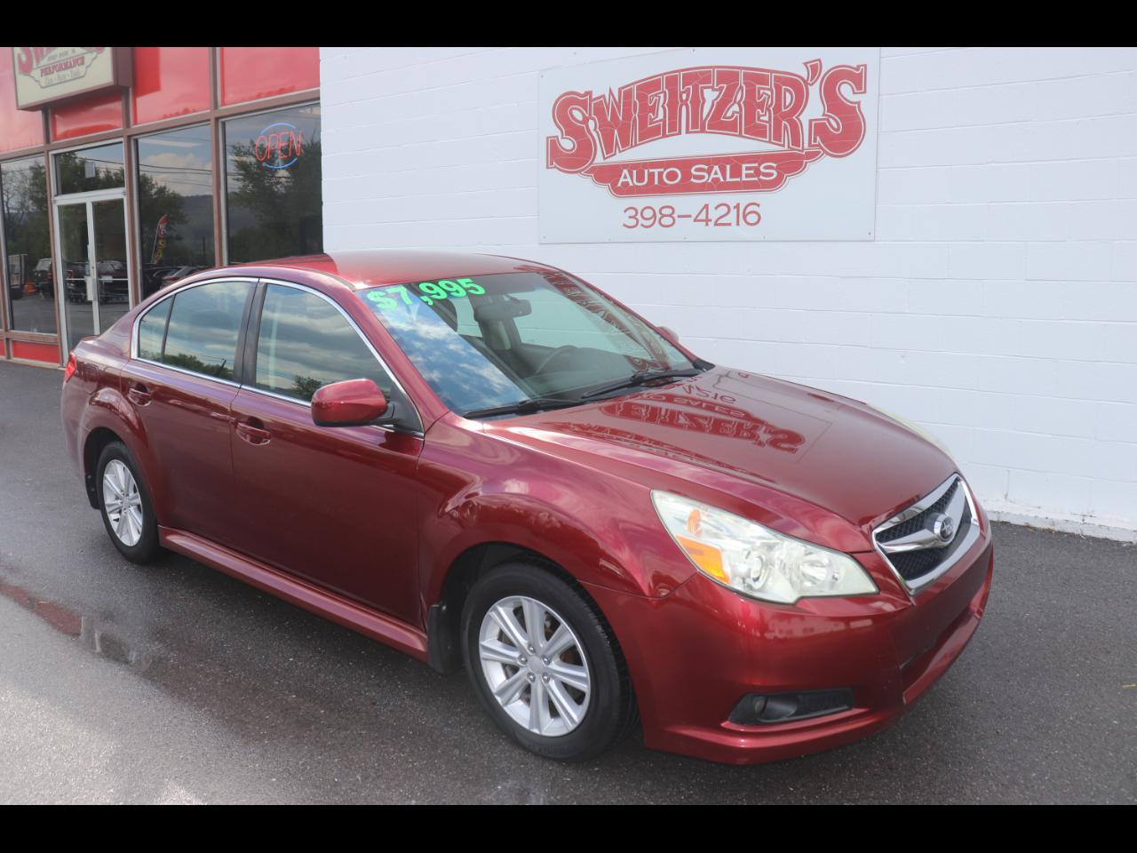Subaru Legacy 4dr Sdn H4 Auto 2.5i Prem 2010