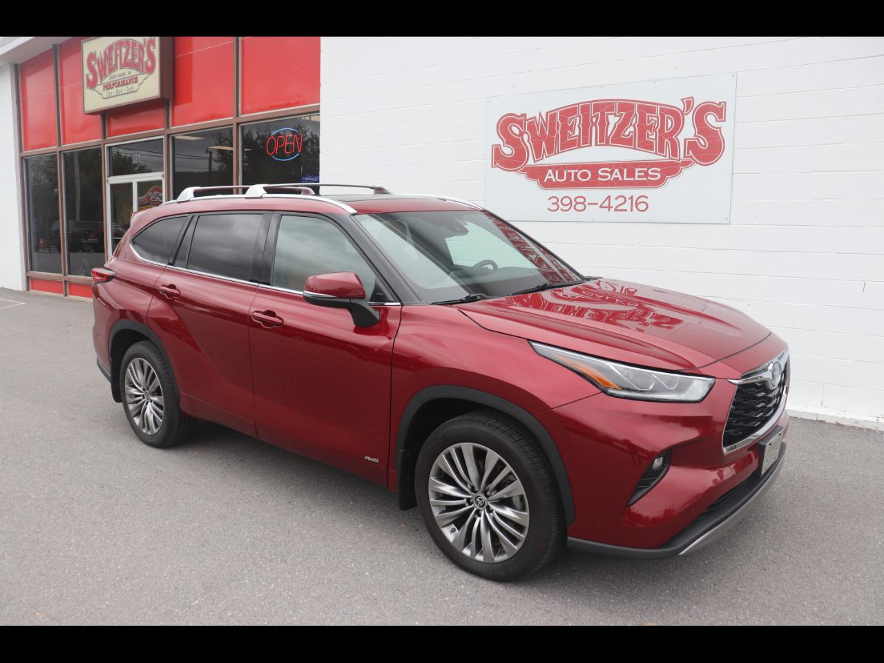 Toyota Highlander Hybrid Platinum AWD (Natl) 2022