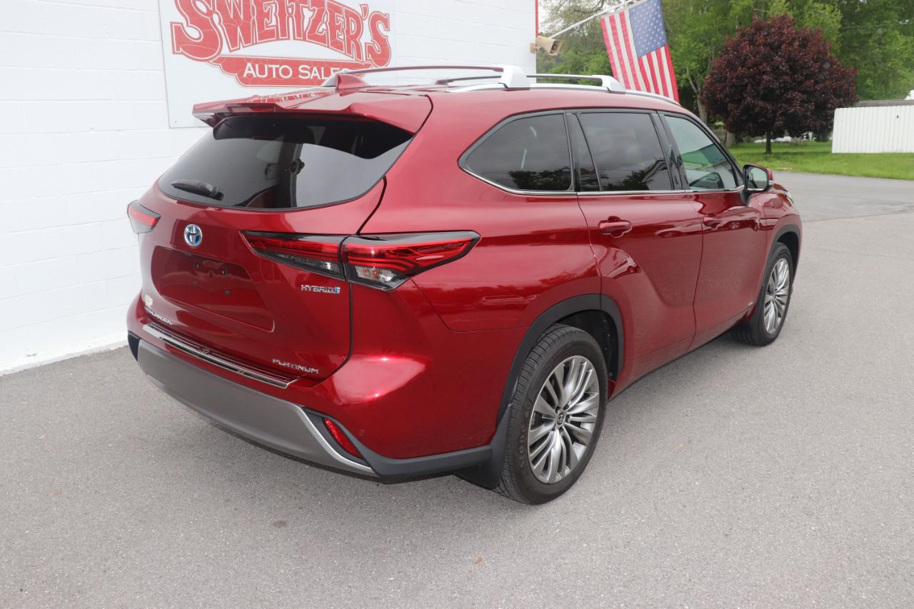 Toyota Highlander Hybrid Platinum AWD (Natl) 2022
