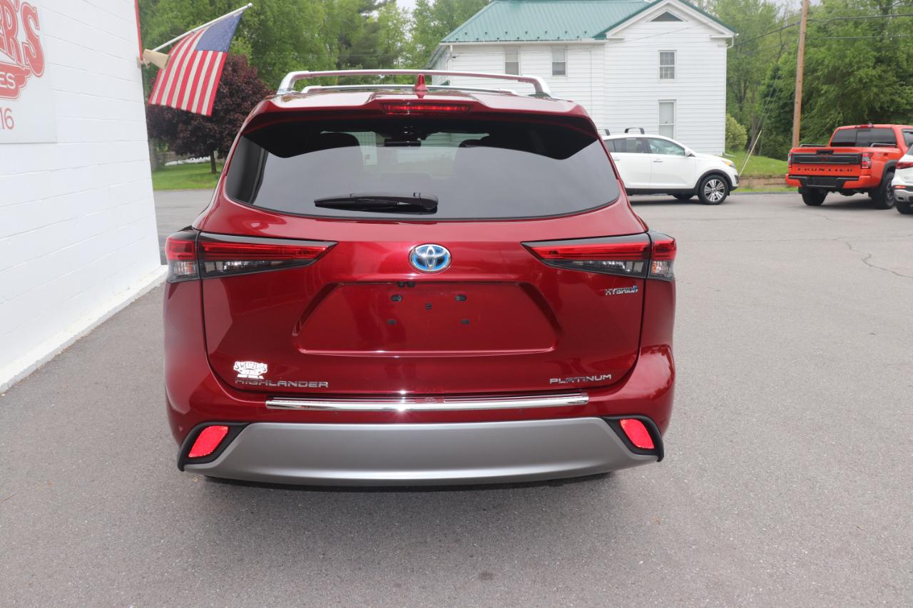 Toyota Highlander Hybrid Platinum AWD (Natl) 2022