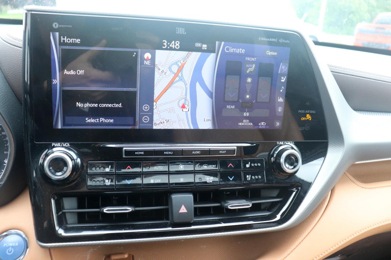 Toyota Highlander Hybrid Platinum AWD (Natl) 2022