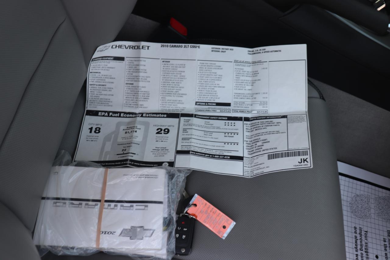 Chevrolet Camaro 2dr Cpe 2LT 2010