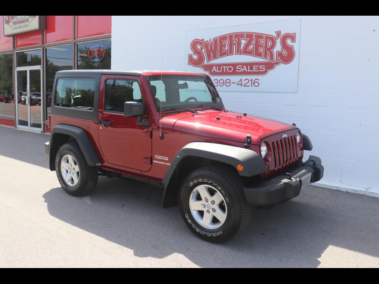 Jeep Wrangler 4WD 2dr Sport 2012