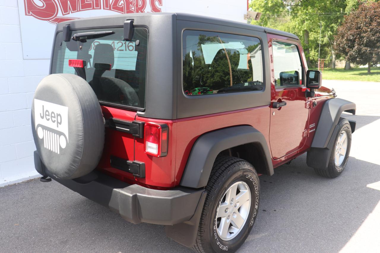 Jeep Wrangler 4WD 2dr Sport 2012