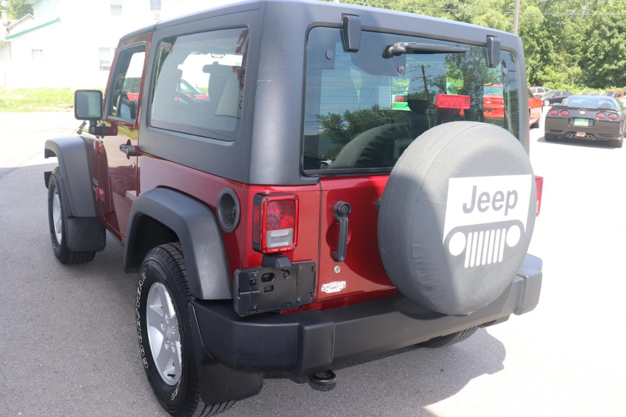Jeep Wrangler 4WD 2dr Sport 2012
