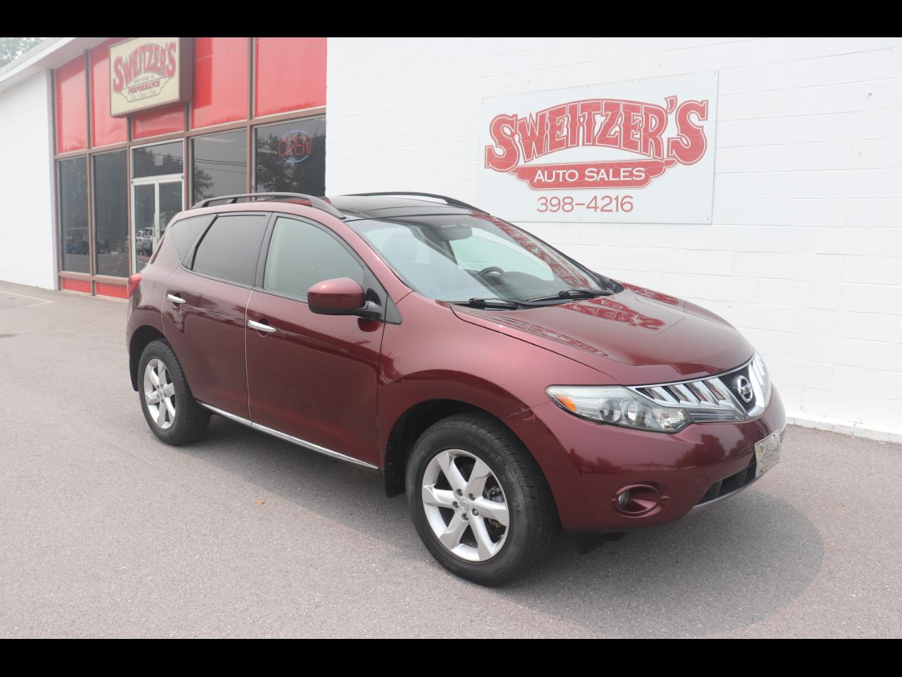 Nissan Murano AWD 4dr SL 2009