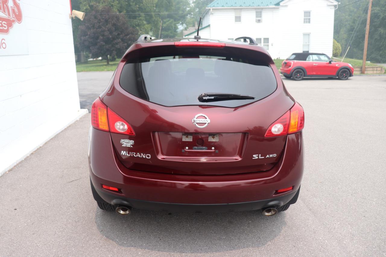 Nissan Murano AWD 4dr SL 2009