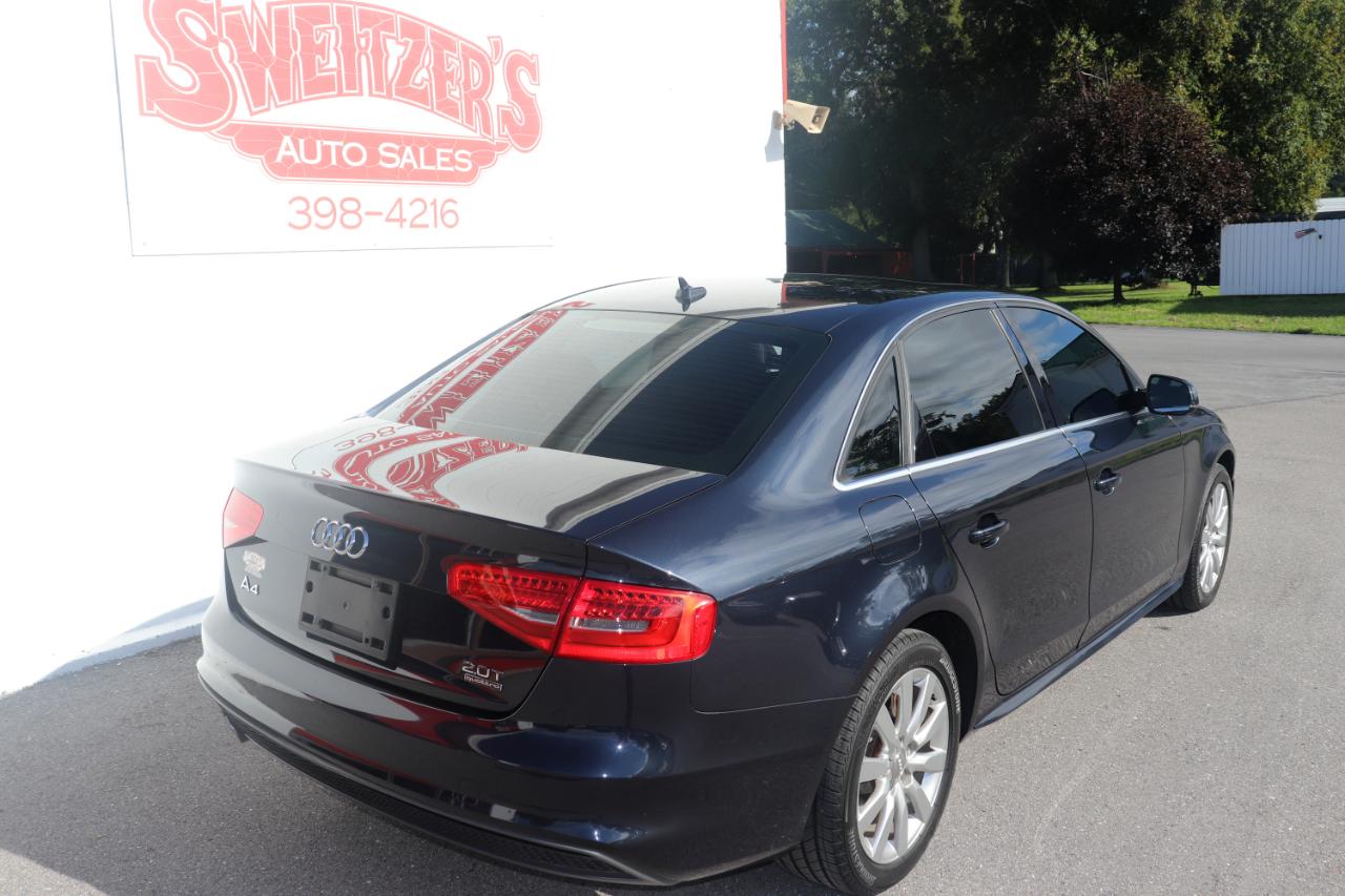 Audi A4 4dr Sdn Auto quattro 2.0T Premium 2015