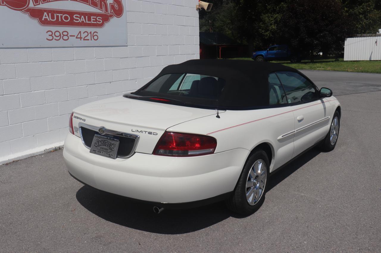 Chrysler Sebring Conv 2dr Limited 2005