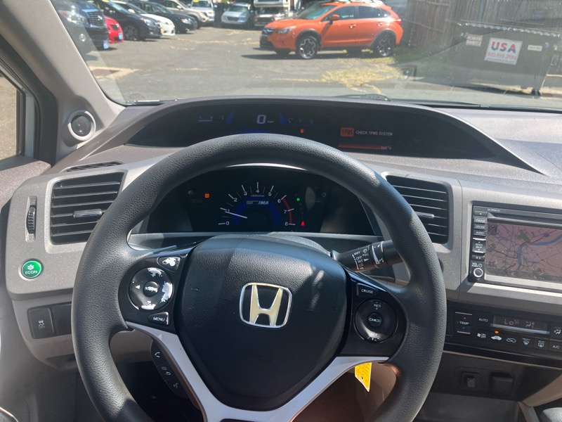 Honda Civic Hybrid CVT AT-PZEV 2012 Honda Civic Hybrid CVT AT-PZEV 2012