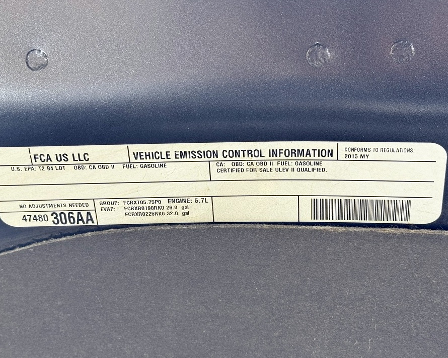 RAM 1500 Big Horn Crew Cab 4WD SWB 2015 RAM 1500 Big Horn Crew Cab 4WD SWB 2015