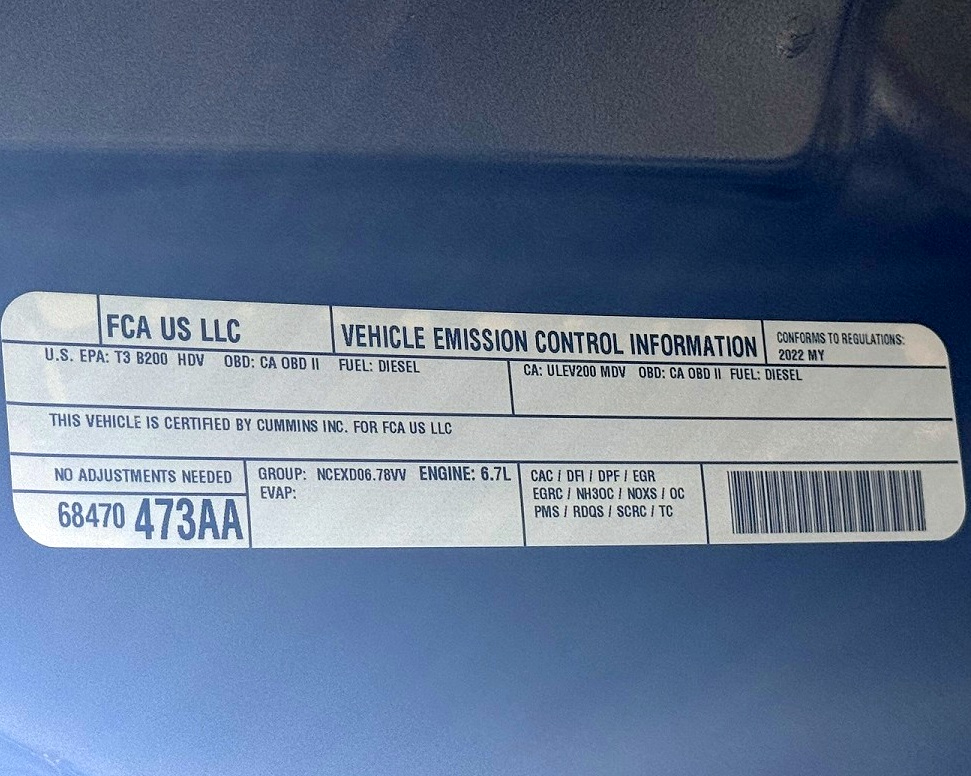 RAM 2500 Laramie Crew Cab 4WD 2022