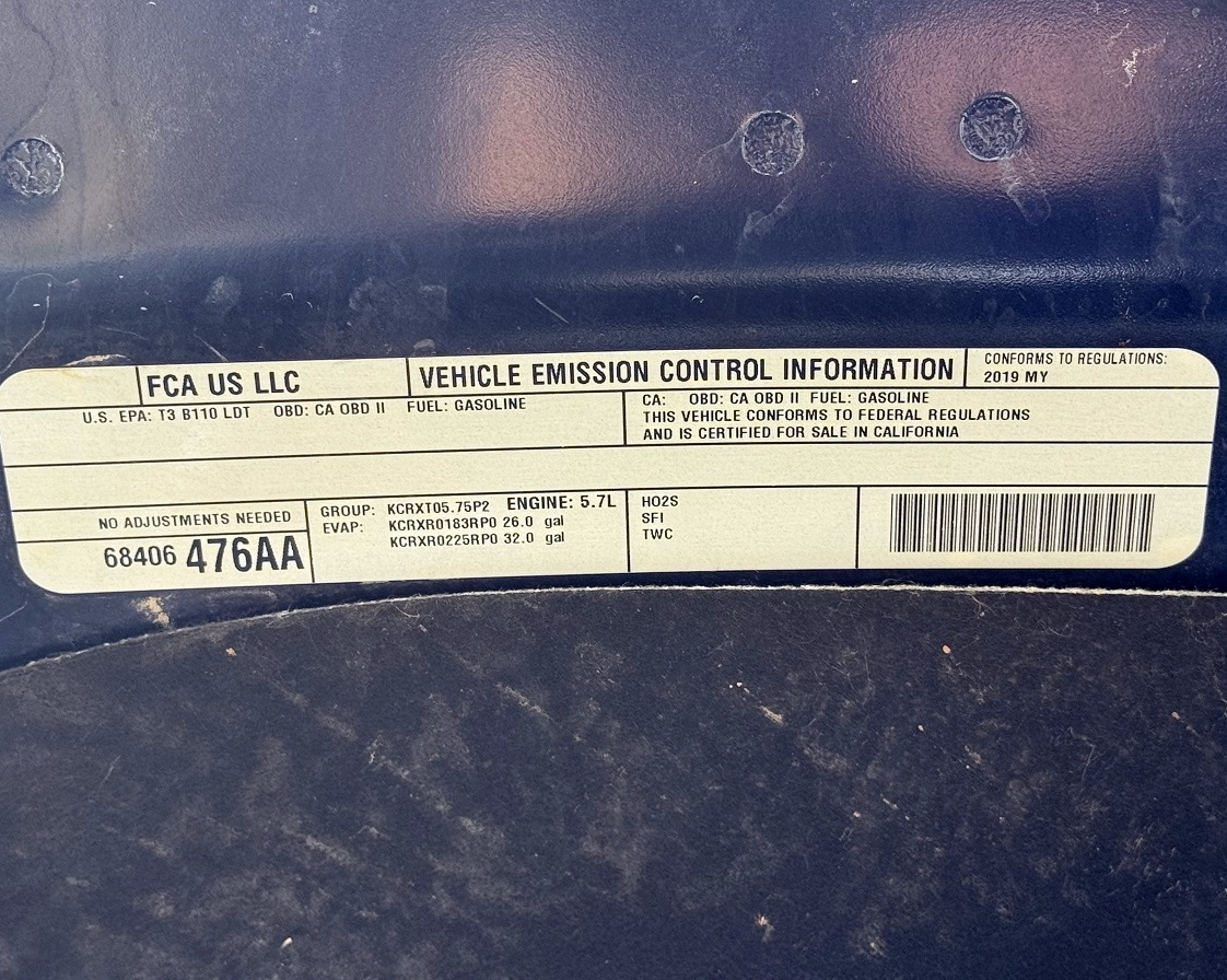 RAM 1500 Classic  2019