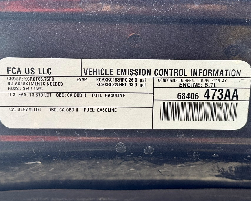 RAM 1500 Big Horn Crew Cab SWB 2WD 2019